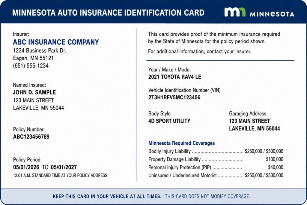 Auto ID Card