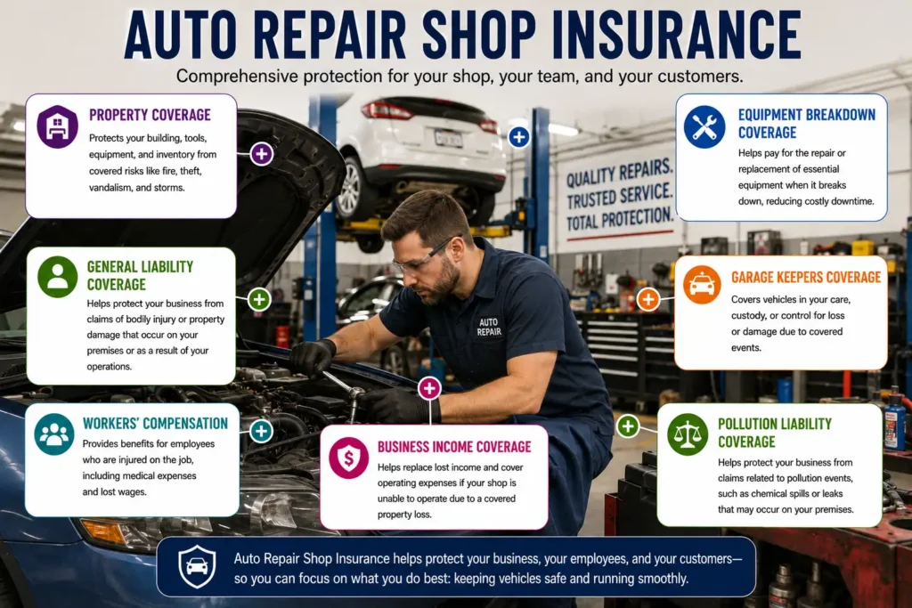 Auto Repair Shop Insurance in Minnesota