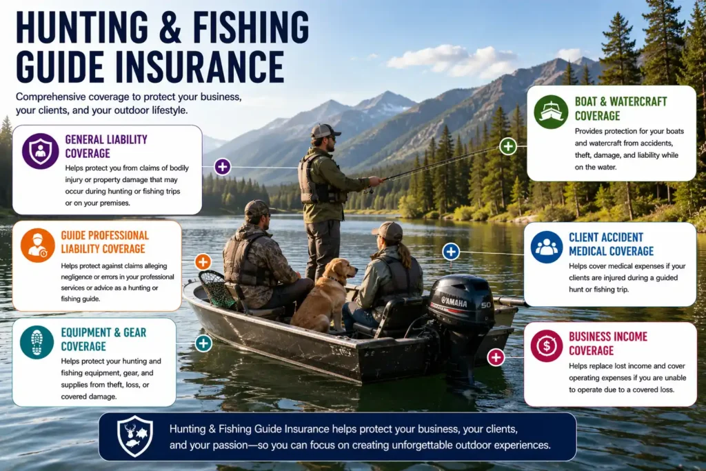 Hunting & Fishing Guide Insurance
